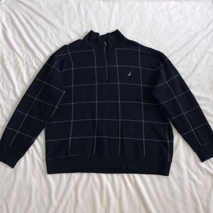 Nautica men’s half zip sweatshirt